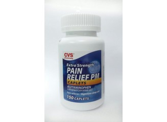 CVS Analgésico Noturno Pain Relief PM Extra Strength 150 Cápsulas