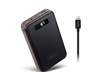 IMUTO Carregador Portátil com 2 saídas USB