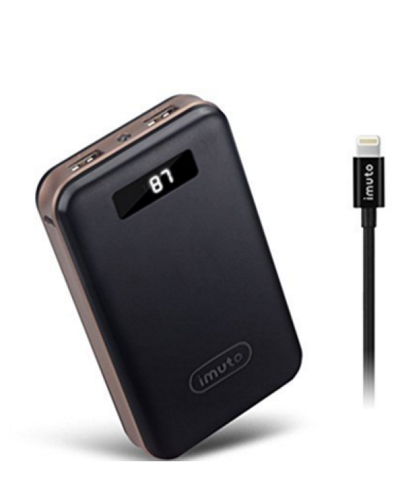 IMUTO Carregador Portátil com 2 saídas USB