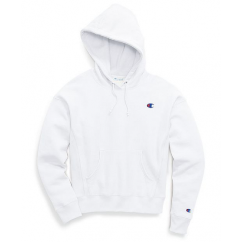 Champion Casaco de Moletom com Capuz Branco