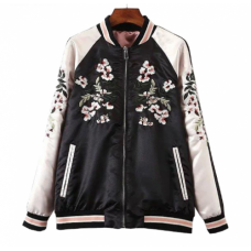 BYDI Jaqueta Bomber Dupla Face Floral