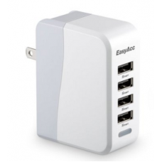 EasyAcc Adaptador Carregador de Parede com 4 saídas USB